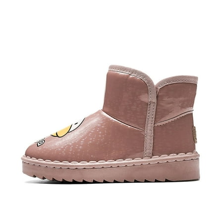 

Engtoy Boys Snow boots for Kids Warm waterproof winter Child Cold weather shoes non slip Sneakers Outdoor entertainment little/big Kids