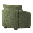 thumbnail image 4 of Studio Living Maryland Modern Accent Chair, Olive Boucle Fabric, 4 of 6