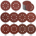 thumbnail image 1 of Sanding Discs, 80 Pieces Sanding Discs 125mm Sanding Paper Sanding Disc for Random Orbit Sander 10 * P40 / P80 / P100 / P120 / P240 / P400, 5 * P800 /, 1 of 5