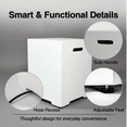 thumbnail image 4 of 16" Propane Tank Cover Hideaway Table for Fire Pits White 20 LB, 4 of 6