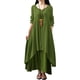 thumbnail image 3 of Vestido largo flojo ocasional de las nuevas mujeres de la manera Vestido largo maxi de Boho de Abanopi Vestido largo de mujer, 3 of 7
