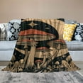 thumbnail image 2 of Nawypu Mushroom Blanket Throw, Ultral Soft Warm Lightweight Flannel Micro Mushroom Art Blanket Suit for Bed Couch Sofa Travel Gift Home Mushroom Decor, 2 of 6