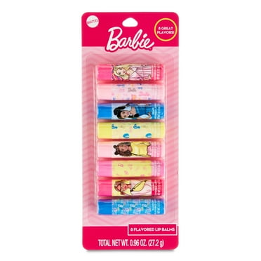 Barbie Flavored Lip Balm, 8 Count