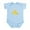 Sky Blue, variant on CafePress - Silly Banana Body Suit - Baby Light Bodysuit, Size Newborn - 24 Months