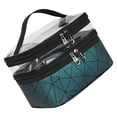 thumbnail image 2 of Bolsa de Almacenamiento Portátil, Estuche de Maquillaje de Doble Capa Tpu y Cuero para el Uso del Hogar o los Vieges, 2 of 8