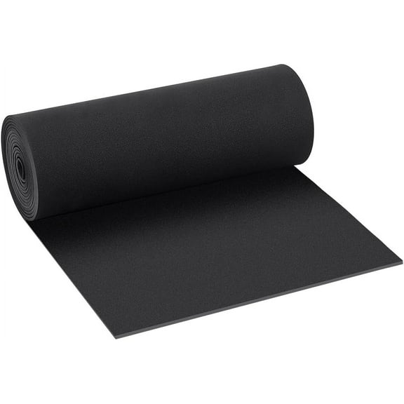 DIY 118x11.8 Inch EVA Foam Roll 3mm Thick Black Premium Cosplay Foam for Paper Scrapbooking Crafts DIY