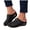 Black, variant on Wedge Suede Clogs for Women Retro Closed Toe Mules Comfortable Dress Slides Soft Soled Backless Platform Sandals Blue Size 7.5