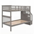 thumbnail image 2 of Twin Size Metal Storage Bed Frame with No Box Spring, Gray for Bedroom, 2 of 12