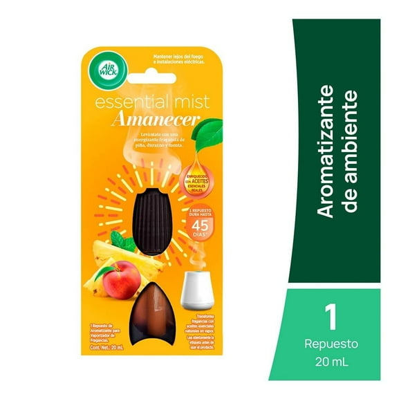 Aromatizante de Ambiente Air Wick Essential Mist Amanecer Repuesto 20 ml
