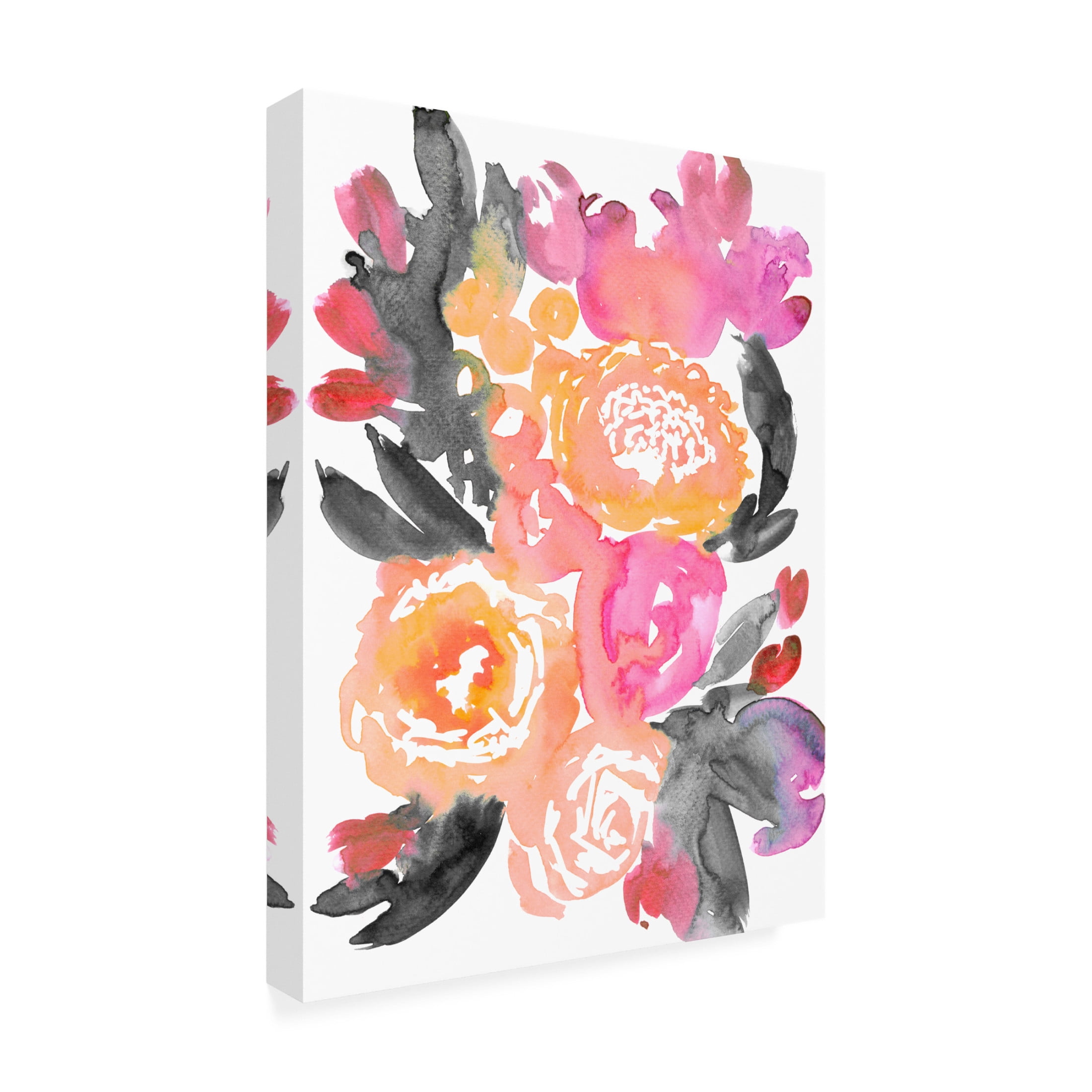 Trademark Fine Art Rosana Laiz Blursbyai Olympe florals II Canvas Wall Art