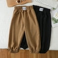 thumbnail image 2 of WOLLED Toddler Baby Boys Girls Long Pants Newborn Casual Solid Color Pants with Pocket 6M-12T, 2 of 9