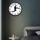 thumbnail image 3 of Reloj De Pared Colgante Para Decoración De Habitación, Exquisito Patrón Impreso, Dispositivo De Visualización De Tiempo, Diseño De Escena, Relojes Colgantes, Decoración Del Hogar Speravity HA038130-00, 3 of 6