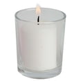 thumbnail image 6 of Efavormart 12 Pack | White Votive Candle and Clear Glass Votive Holder Candle Set, 6 of 10
