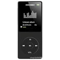 thumbnail image 1 of Mp3 clásico de 16 GB con batería ultralarga, duración de hasta 70 horas de reproducción de música con pantalla de 1,8 pulgadas, reproductor de MP3 deportivo pequeño para niños/adultos (ranura para tarjeta de memoria de hasta 128 GB) -A02S negro Sincero Electrónica, 1 of 5
