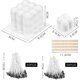 thumbnail image 1 of Moldes para velas, molde para velas de silicona, molde para cubos de bolas 3d, con mecha para velas de 100 piezas LingWen 9024715712554, 1 of 1