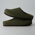 thumbnail image 4 of Cushionaire Heath Men's Genuine Suede Leather Clogs with Memory Foam Comfort, Easy Slip On Slide Slippers for Men, 4 of 22