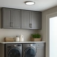 thumbnail image 3 of 58712WTSN Maxim Lighting Wafer - 15W 1 LED Round Flush Mount-0.5 Inches Tall and 7 Inches Wide-Satin Nickel Finish, 3 of 5