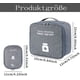 thumbnail image 2 of Botiquín de primeros auxilios vacío de 2 piezas, botiquín médico, bolsa médica portátil, bolsa médica impermeable de primeros auxilios, bolsa médica de gran capacidad, gama médica para oficina,, 2 of 5