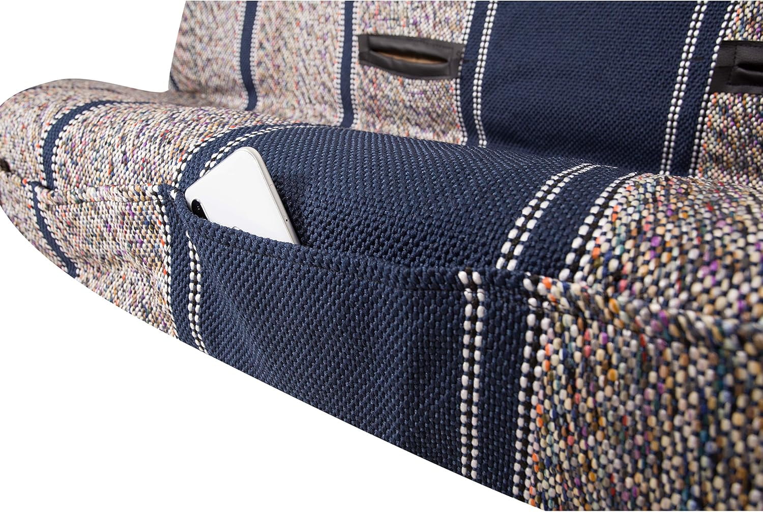 Universal Baja Saddle Blanket Bench Full Size Seat Cover Fits Ford, Chevrolet, Dodge, and Full Size Pickup Trucks (Red)