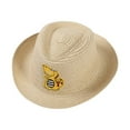 thumbnail image 2 of Wancir Kids Summer Straw Hat for Baby Infant Toddler Boys Fedora Beach Sun Hat, 2 of 3