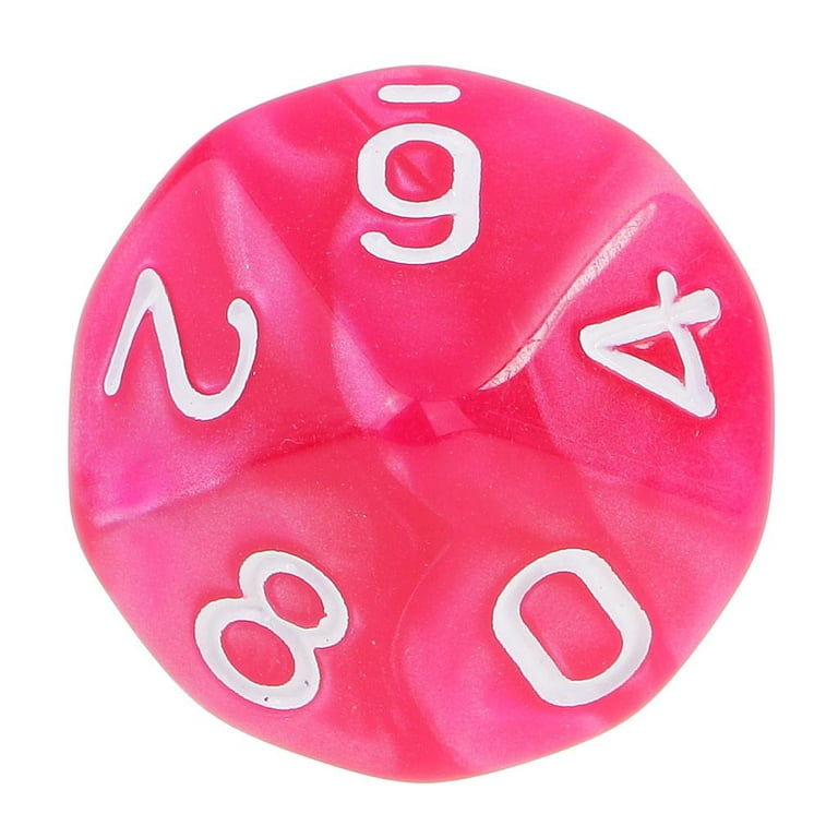 Yiotfandoll yiotfandoll 10pcs polyhedral dice 20mm d4 dice for
