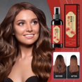 thumbnail image 4 of Esencia de extracto de azafrán, ganoderma, raíz de flor de vellón, esencias en spray hidratantes para el cabello, cuidado suave, sin enjuague, 100 ml, esencia de hierbas, 4 of 8