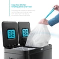 thumbnail image 5 of Home Zone Living Code 30R Drawstring Kitchen Trash Bags Custom Fit for 8 Gallon Recycling Bins, 60-Count, 5 of 8