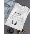 thumbnail image 3 of Just Believe Gothic Slogan T-Shirt Women -Image by Shutterstock, Female 5X-Large, 3 of 4