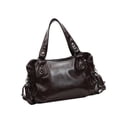 thumbnail image 1 of Bolso de hombro para mujer, de gran capacidad, versátil, para ir de compras o vacaciones. Café, 1 of 7