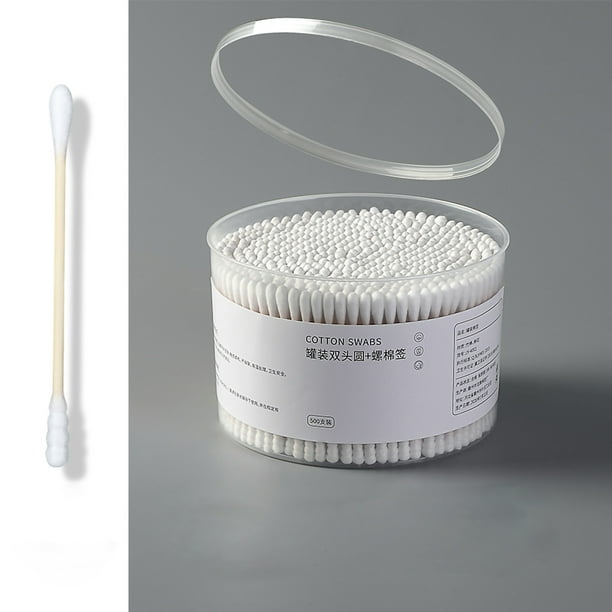 Hygienic Cotton Swabs 500Pcs Cotton Swab Double Ended Disposable