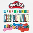 thumbnail image 3 of CafePress - Play Doh Keep Going Keep Growing T Shirt - 100% Cotton Ringed T-Shirt, 3 of 4