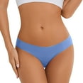 thumbnail image 1 of PMVFHDE Culottes Triangle Sport Taille Basse en Coton Uni pour Femmes, 1 of 5