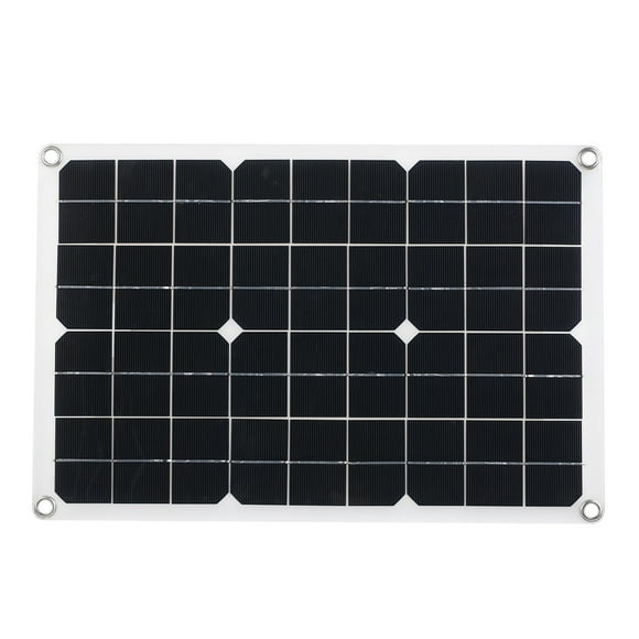 50W Solar Panel with USB Interface Car Battery Charger Kits (for 50W devices)
