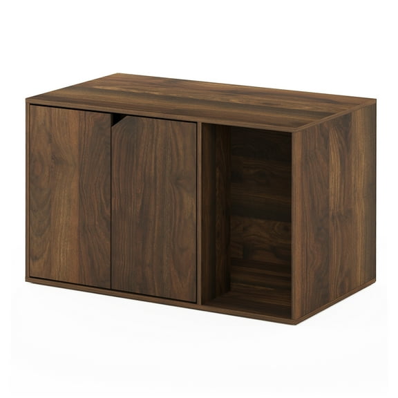 Litter Box Enclosure Furniture Cabinet - Pet Privacy & Storage - Modern Design