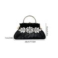 thumbnail image 3 of Bolsa De Embrague De Noche Bolsa de mano de noche para mujer, Bolsa de fiesta de cóctel con diamantes de imitación, Bolsa de mensajero brillante Sywqhk Para Estrenar, 3 of 3