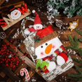 thumbnail image 4 of Bolsa colgante de dulces de Navidad, decoración de pared, bolsa de regalo de Papá Noel, bolsa de fiesta, decoraciones colgantes, bolsa de almacenamiento para chimenea, 4 of 5