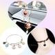 thumbnail image 4 of Encanto del alfabeto de 8 colores, encanto del alfabeto AZ Encanto del alfabeto de esmalte de doble cara con agujero DIY Collar Pulsera Pendientes Fabricación de joyas Ormromra LRWJ235-7, 4 of 4
