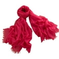 thumbnail image 2 of Uaswgudfs Women's Solid Color Lightweight Long Scarf - Versatile Air Conditioning Shawl & Sun Protection Silk - Like Wrap | Casual Elegant Outfit, 2 of 3
