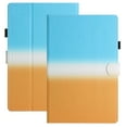 thumbnail image 5 of for Amazon Kindle 11th Generation 2022/Amazon Kindle 6" 2024, Gradient Color PU Leather Folio Stand Magnetic Wallet with Card Pockets [Auto Wake/Sleep] Soft TPU Shockproof Cover, Blue+Orange, 5 of 7