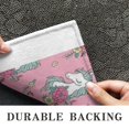 thumbnail image 6 of Pink Cartoon Unicorn Flower Pattern Door Rugs,Washable Non Slip Door Mats Indoor,Decorative Door Mats,Entry Mat Indoor for Entrance,Bedroom,Kitchen,Bathroom,16"x47", 6 of 6