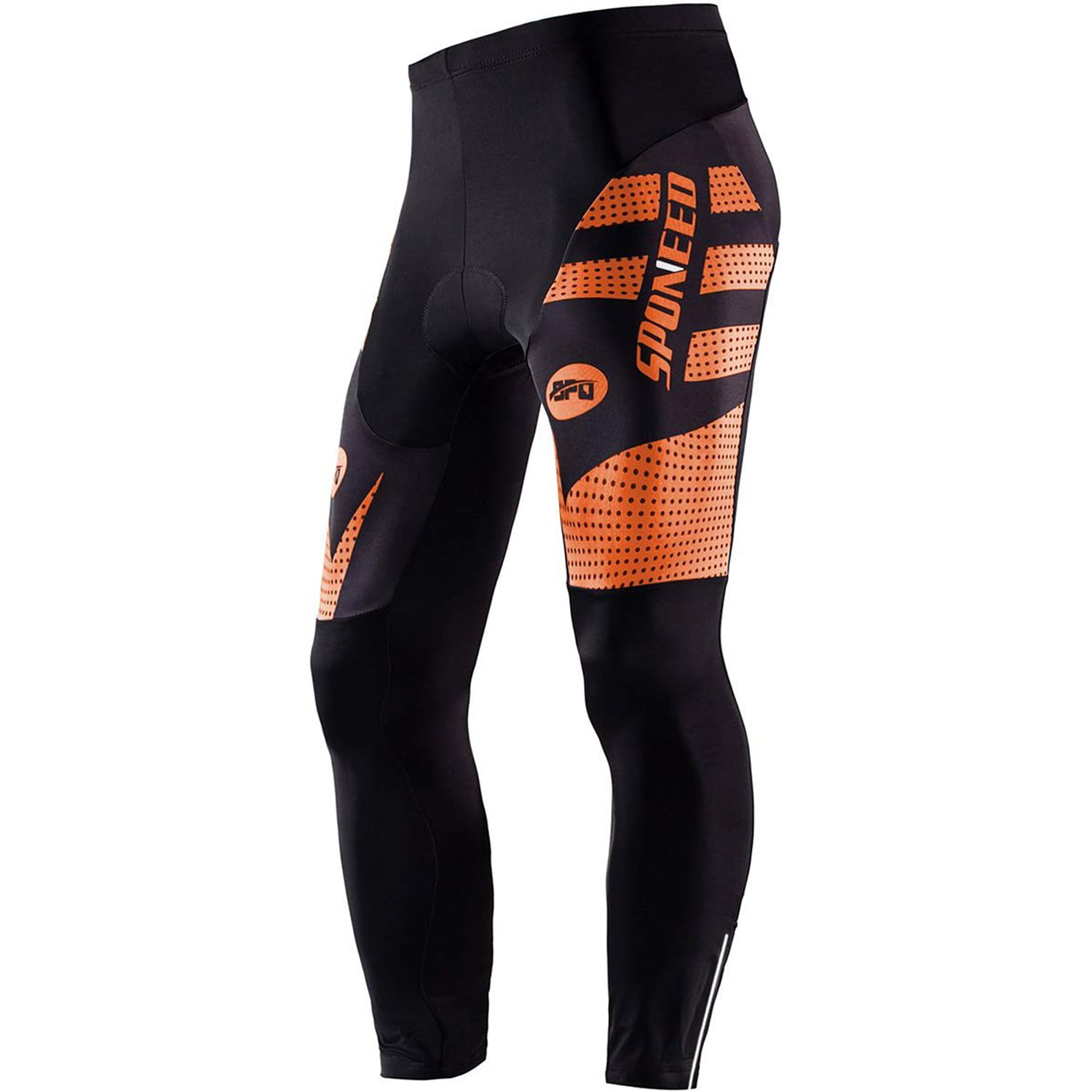 Mens Cycling Pants 3D Padded Road Bike Long Legging Tights with Pockets for Outdoor Riding Bicycle 