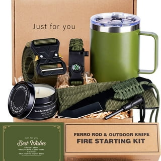 Survival Kits 14 in 1, Gifts for Men Dad Him Fathers Day, Survival Gear and  Equipment, Cool Unique Fishing Hunting Anniversary Birthday Gift for  Husband Teen Boy Boyfriend Women : : Sports