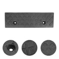 thumbnail image 1 of Minkissy 1Pcs Door Ramps for Home Black Stable Base and Non-Slip for Driveways and Indoor Use, 1 of 7