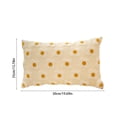 thumbnail image 2 of RuWeoMaa Spring Summer Pillow Covers 14x20 inch White Daisy Flower Outdoor Farmhouse Soft Plush Throw Pillows for Sofa Holiday Spring Summer Home Decor, 2 of 5