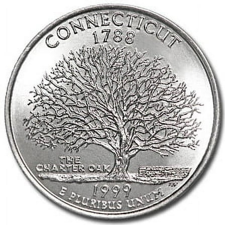 1999-D Connecticut State Quarter BU