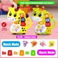 thumbnail image 4 of QJUHUNG Baby Giraffe Piano Musical Toy with Light-Up Keys  Early Educational Learning Instrument for Infants  Non-Toxic ABS Plastic  Music and Sounds for Sensory Development  Suitable for, 4 of 7