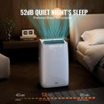 thumbnail image 4 of VEVOR Portable Air Conditioner 14,000 BTU, AC Unit with Built-in 3-in-1 Cool, Dehumidifier & Fan Modes for Room up to 700 sq.ft, Includes Remote Control & Window Kit, 4 of 4