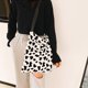 thumbnail image 4 of Bolso Hobo Ifeng de piel sintética, bolso de hombro con estampado de vaca, bolso cruzado peludo, bolso de felpa para mujeres y niñas, 4 of 5