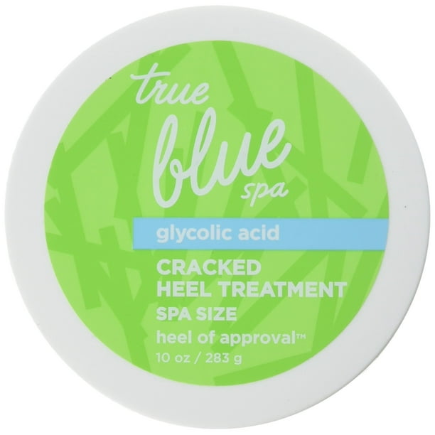 Bath and Body Works True Blue Spa Cracked Heel Treatment Spa Size Heel of Approval 10 Ounce Full Size Walmart