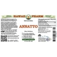 thumbnail image 2 of Annatto (Bixa Orellana) Dry Seed ALCOHOL-FREE Liquid Extract. Expertly Extracted by Trusted HawaiiPharm Brand. Absolutely Natural. Proudly made in USA. Glycerite 2 Fl.Oz, 2 of 3